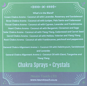 Chakra 10ml Essential Oil Blends