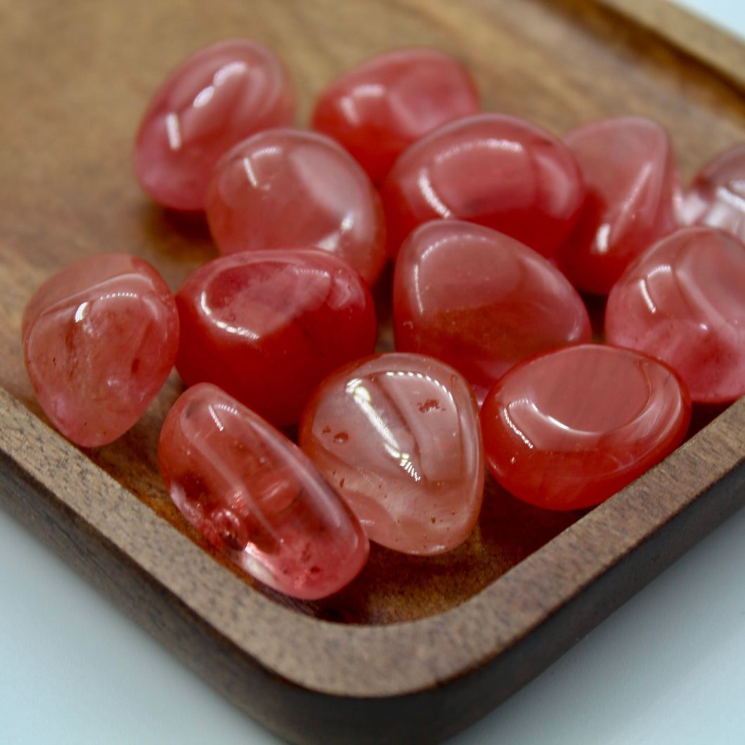 Strawberry Obsidian